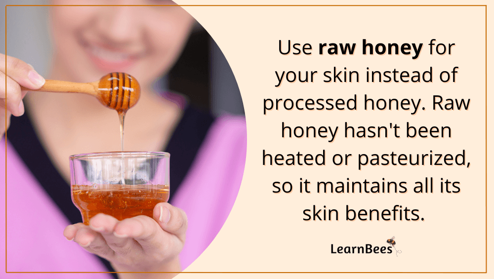 Honey for the face