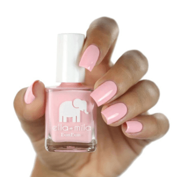 pink nail polish