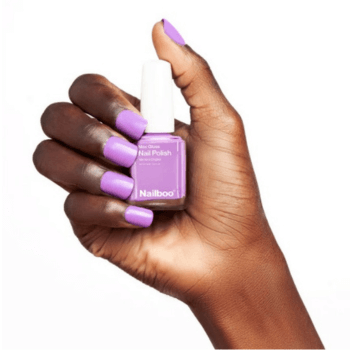 purple nail polish